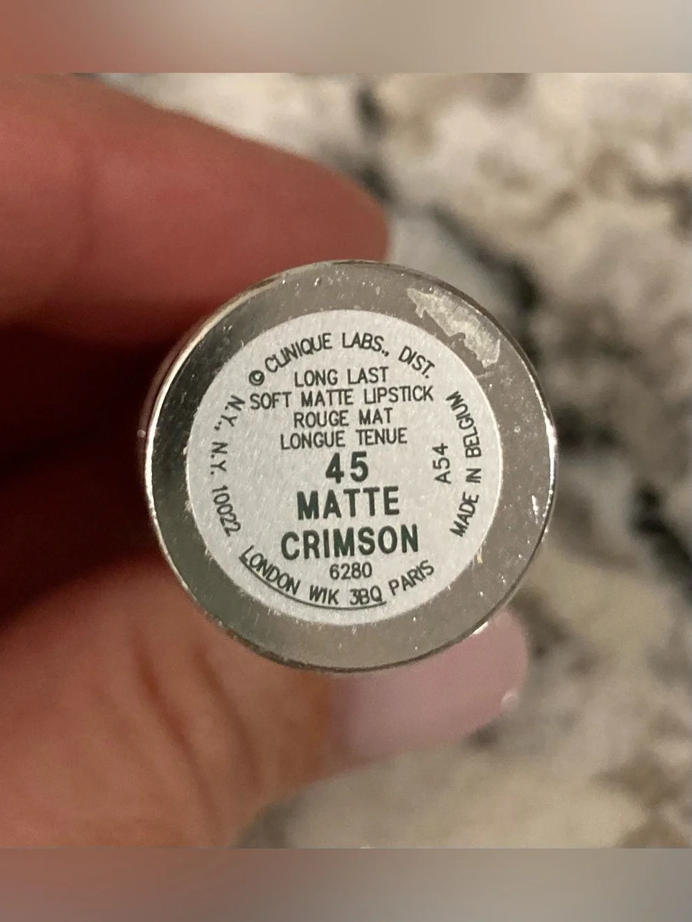 NWOB - Clinique Long Lasting Lipstick